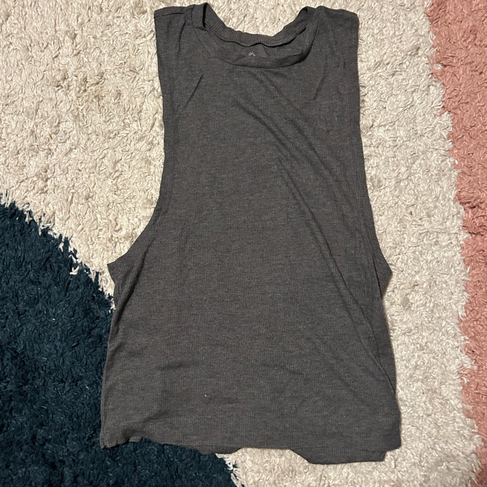 Aerie Charcoal Tank Top
